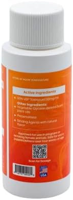 Toltrazuril 5.0% for Horses, Dogs, Cats, 60mL/2 Ounce, for Non-Food Chain Animals, Chicken