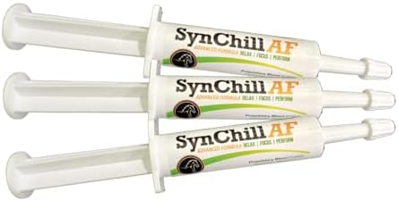 SynNutra Equine SynChill AF Horse Calming Supplement Gel, 3 Pack