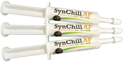 SynNutra Equine SynChill AF Horse Calming Supplement Gel, 3 Pack