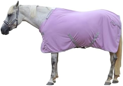 LEAFOREST Horse Fleece Blanket Exercise Cooler Liner Soft Moisture Wicking