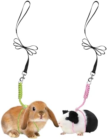 Handmade Figure 8 Harness and Leash for Ferrets/Guinea Pigs/Rats