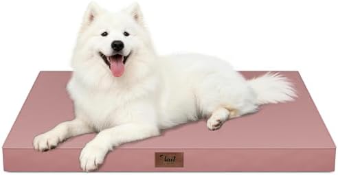 Large Waterproof Orthopedic Dog Bed with Egg Crate Foam