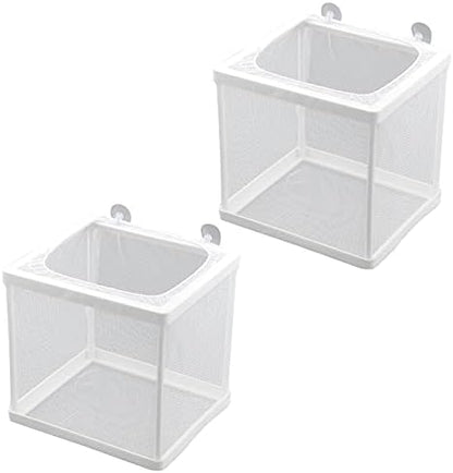 MY MIRONEY 6.3" x 5.63" x 6.22" Fish Incubator Mesh Box Pack of 2