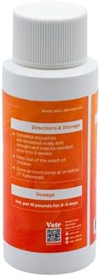 Toltrazuril 10.0% for Horses, Dogs, Cats, 60mL/2 Ounce, for Non-Food Chain Animals, Peanut Butter