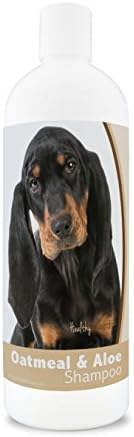 Healthy Breeds Black and Tan Coonhound Oatmeal Shampoo with Aloe 16 oz