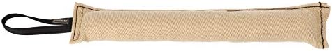 Dingo Gear Bite Tug with 1 Handle Reinforced for Dog Training and Fun 60 x 8 cm, Jute