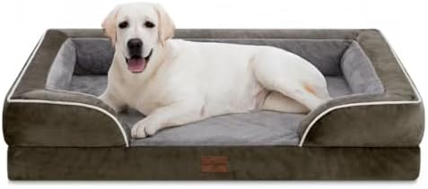 Comfort Expression Waterproof Orthopedic Dog Beds for Extra Large Dog
