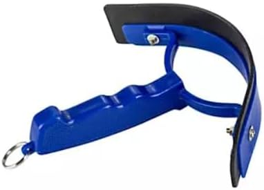 MPMH Plastic Sweat Scraper for Horse, Horse Sweat Scraper Brush Ergonomic Effective Handheld Soft Grip Plastic Rubber (Blue)