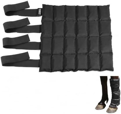 Harrison Howard Ice Boot for Horse Cool Gel Pack Leg Wrap for Treating Full Leg, Knee, Hock Injuries Reusable Ice Cooling Therapy