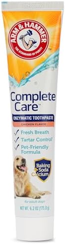 Arm & Hammer Complete Care Enzymatic Dog Toothpaste, Chicken, 6.2 Oz