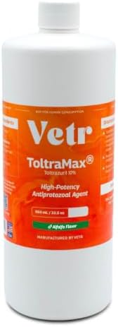 Toltrazuril 10.0% for Horses, Dogs, Cats, 960mL/32.4Ounce, for Non-Food Chain Animals, Alfalfa
