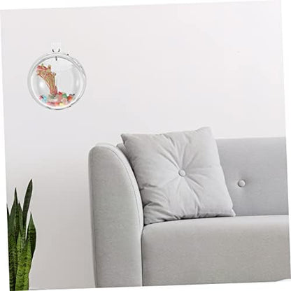 Wall Bowl Wall Hanging Fish Bowl Fish Bowls for Centerpieces Hanging Hydroponic Planter Wall Fish Tank Acrylic Vase Indoor Acrylic Vases Large Water Tank