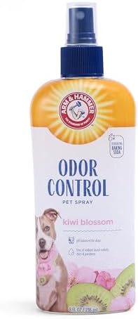 Arm & Hammer Super Deodorizing Dog Spray, Kiwi Blossom, 8 Fl Oz, 2-Pack