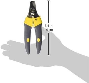 JW Pet Company GripSoft Deluxe Nail Clipper for Dogs, Large, Blacks & Grays