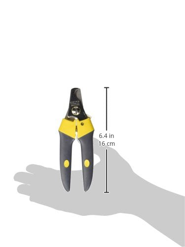 JW Pet Company GripSoft Deluxe Nail Clipper for Dogs, Large, Blacks & Grays