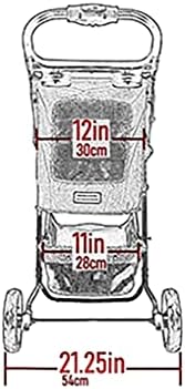 Pet Gear No-Zip Special Edition 3 Wheel Pet Stroller, Mocha