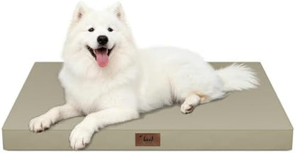 Large Waterproof Orthopedic Dog Bed with Egg Crate Foam
