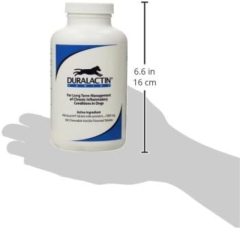 PRN Pharmacal Duralactin Canine Chewable Tablets, Vanilla, 180 Count