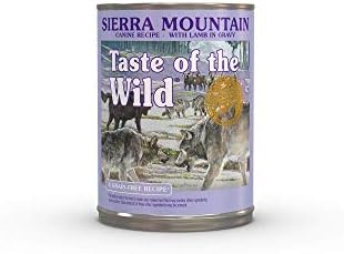 Taste of the Wild Sierra Mountain Wet Food Lamb in Gravy 13.2oz, Case of 12