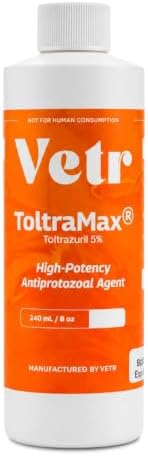 Toltrazuril 5.0% for Horses, Dogs, Cats, 240mL/8.1 Ounce, for Non-Food Chain Animals
