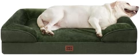 EHEYCIGA Orthopedic XXL Dog Bed, Waterproof Washable XL Big Pet Bed 46"
