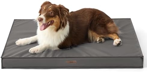 LE SURE Outdoor Waterproof Dog Beds Medium Size,Orthopedic Pet Mat,30x20In