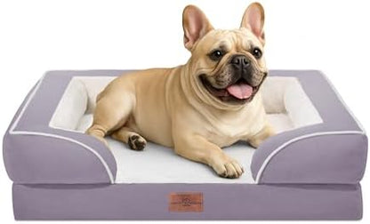 Comfort Expression Waterproof Orthopedic Dog Bed for Medium Size Dog