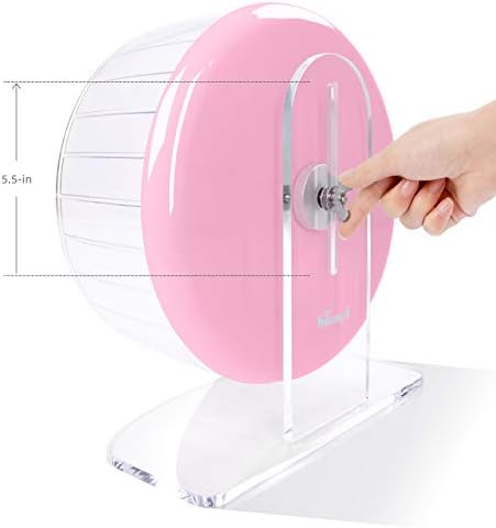 Niteangel Super-Silent Hamster Exercise Wheels: Quiet 11 inch Running Wheel