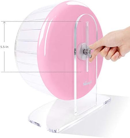 Niteangel Super-Silent Hamster Exercise Wheels: Quiet 11 inch Running Wheel