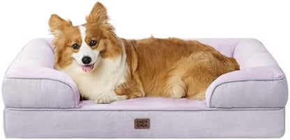 EHEYCIGA Orthopedic Dog Beds Large Sized Dog, Waterproof Washable Pet Bed