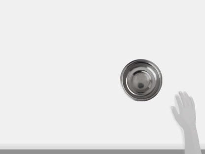 Loving Pets Standard Stainless Dish, Dog Bowl, 2-Quart