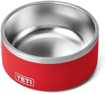 YETI Boomer 8, Stainless Steel, Non-Slip Dog Bowl, Holds 64 Ounces