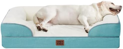 EHEYCIGA Orthopedic XXL Dog Bed, Waterproof Washable XL Big Pet Bed 46"
