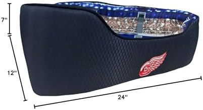 NHL Detroit Red Wings Stadium Dog Bed, Pet Pillow Bed for Dogs, Sporty Hockey Dog Bed and Lounge Cushion