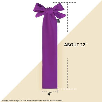 Harrison Howard Breathable Horse Tail Guard, Slip On Design, 2 Strand Straps, 22" Length, Purple