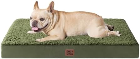 EHEYCIGA Orthopedic Dog Bed Medium with Removable Washable Cover, 30x20