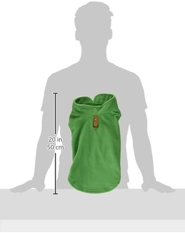 Gooby Fleece Vest Dog Sweater, Green, X-Large
