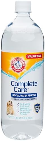 Arm & Hammer Complete Care Dog Dental Water Additive, 35 Fl Oz