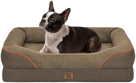 Chez Paw Orthopedic Waterproof Dog Bed for Medium and Large Dogs