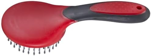 Tough1 Great Grips Mane & Tail Brush - Red