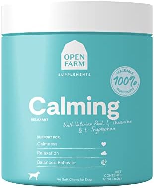 Open Farm Calming Chews, Dog Supplement, 12.7 oz, 90 Count