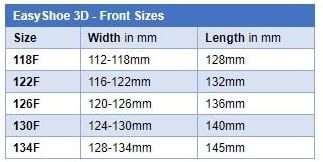 Easycare EasyShoe 3D SB-ES3D-F Front Composite Glue-on Horseshoe 118