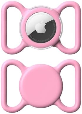 Waterproof AirTag Holder for Dog Collar, Soft Slide-On Dog AirTag Holder