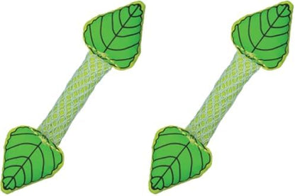 Catstages Fresh Breath Mint Stick Dental Cat Chew Toy with Catmint,Teeth Cleaning & Fresh Breath,Solo or Interactive Play,Green,(Pack of 2)