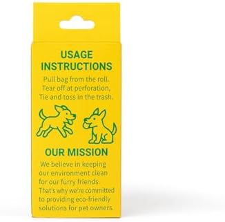 Dog Poop Bags, 120 Count (8 Rolls) Unscented, Extra Thick Heavy Duty Leak-Proof Waste Bags, 9x13 in, Tear-Resistant, Fits Standard Dispensers