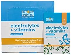 Strong Animals Electrolytes + Vitamins Chicken Water Additive 30 Packets
