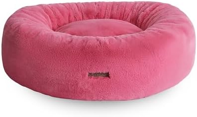 UnHide Floof Pet Bed, Extra Soft Dog Bed with Removable Faux Fur Cover