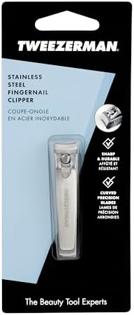 Tweezerman Fingernail Clipper, Stainless Steel