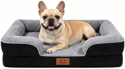 Orthopedic Dog Bed Medium Size Dog, Memory Foam Dog Bed Couch, 30" L