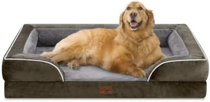 Comfort Expression Waterproof Orthopedic Dog Bed for Extra Large Dogs